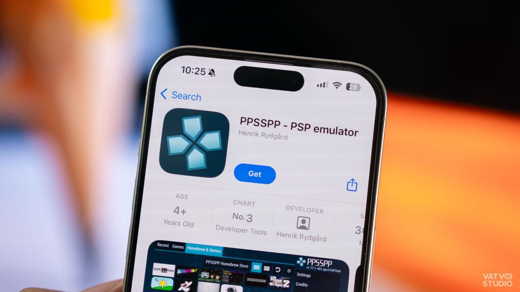 Cuối cùng, trình giả lập PPSSPP đã có mặt trên App Store