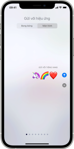 Hiệu ứng tin nhắn iMessage
